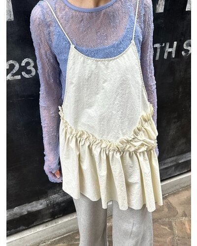 【Mewl 2026 SPRING】レースボートネックTOPS - Champdelarose