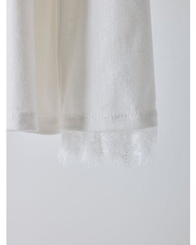 【Mewl 2026 SPRING】レースカラーフレアTOPS - Champdelarose