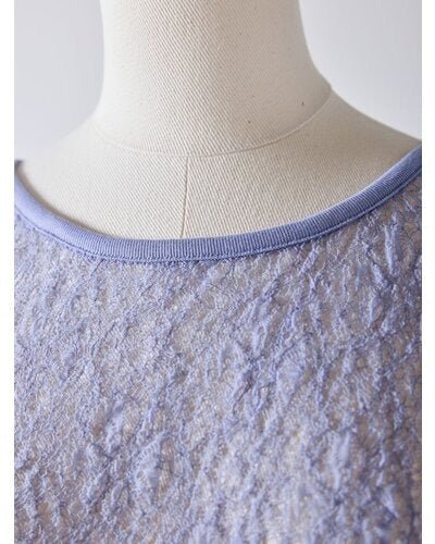 【Mewl 2026 SPRING】レースボートネックTOPS - Champdelarose