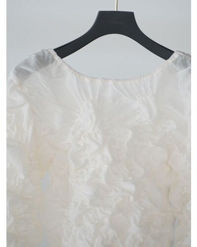 【Mewl 2026 SPRING】シャーリングTOPS - Champdelarose