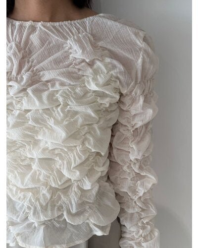 【Mewl 2026 SPRING】シャーリングTOPS - Champdelarose