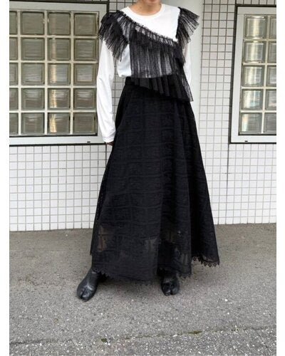 【Mewl 2026 SPRING】ドットチュールドッキングTOPS - Champdelarose