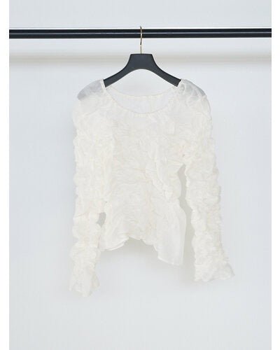【Mewl 2026 SPRING】シャーリングTOPS - Champdelarose