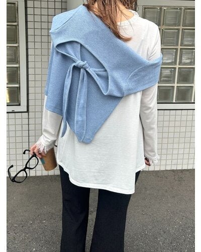 【Mewl 2026 SPRING】レースカラーフレアTOPS - Champdelarose