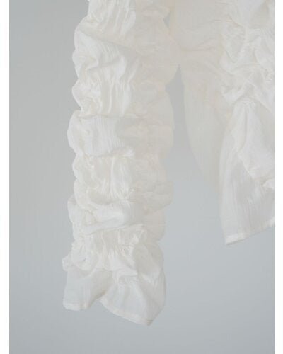 【Mewl 2026 SPRING】シャーリングTOPS - Champdelarose