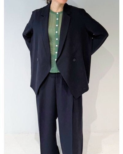 【MEWL 2026 SUMMER COLLECTION】シアーランダムリブカーデ - Champdelarose