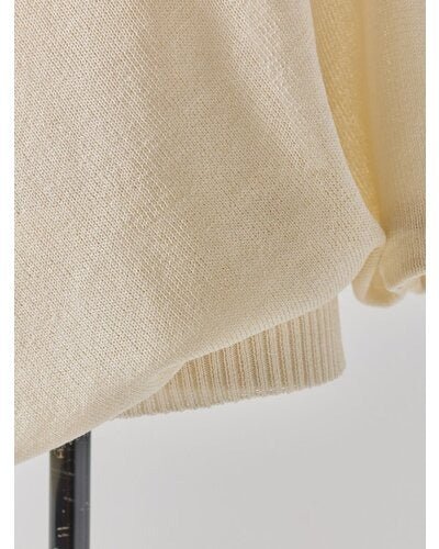 【MEWL 2026 SUMMER COLLECTION】アシペーパーヤーンニット - Champdelarose