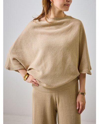 【MEWL 2026 SUMMER COLLECTION】アシペーパーヤーンニット - Champdelarose