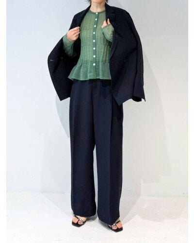 【MEWL 2026 SUMMER COLLECTION】2タックワイドPT - Champdelarose
