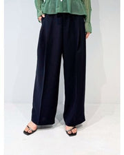 【MEWL 2026 SUMMER COLLECTION】2タックワイドPT - Champdelarose