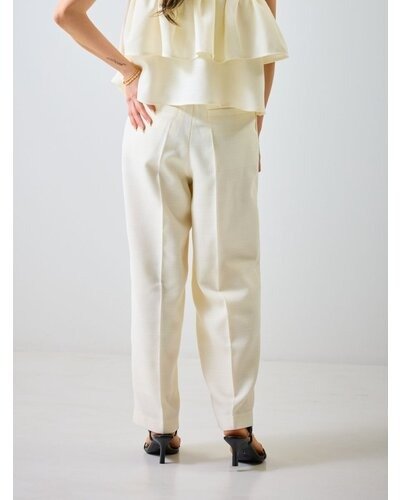 【MEWL 2026 SUMMER COLLECTION】リネンツイード2タックPT - Champdelarose