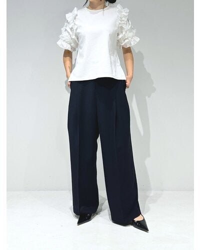 【MEWL 2026 SUMMER COLLECTION】2タックワイドPT - Champdelarose