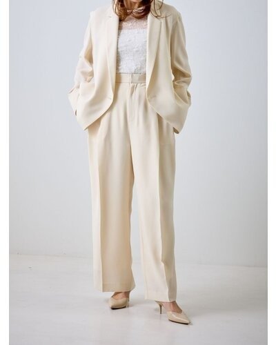 【MEWL 2026 SUMMER COLLECTION】2タックワイドPT - Champdelarose