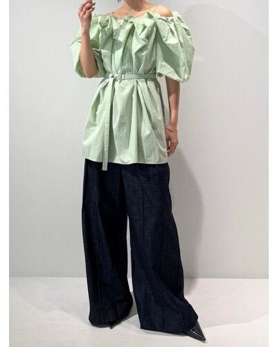 【MEWL 2026 SUMMER COLLECTION】2WAYオフショルブラウス - Champdelarose