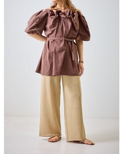 【MEWL 2026 SUMMER COLLECTION】2WAYオフショルブラウス - Champdelarose