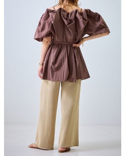 【MEWL 2026 SUMMER COLLECTION】2WAYオフショルブラウス - Champdelarose