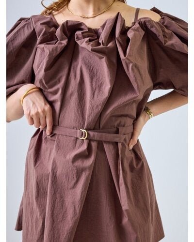 【MEWL 2026 SUMMER COLLECTION】2WAYオフショルブラウス - Champdelarose