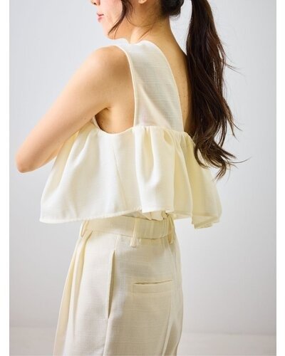 【MEWL 2026 SUMMER COLLECTION】リネンツイードフリルBL - Champdelarose