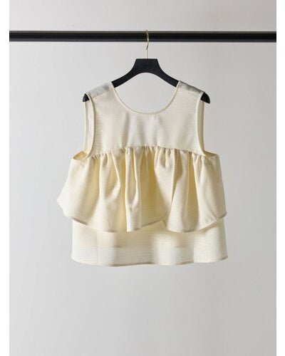 【MEWL 2026 SUMMER COLLECTION】リネンツイードフリルBL - Champdelarose