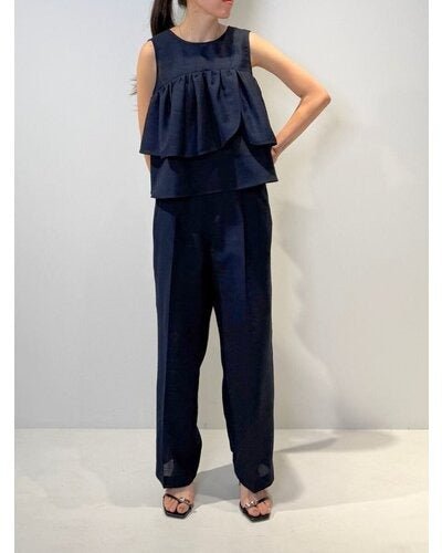 【MEWL 2026 SUMMER COLLECTION】リネンツイードフリルBL - Champdelarose