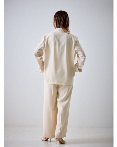 【MEWL 2026 SUMMER COLLECTION】シアーテーラードシャツJK - Champdelarose