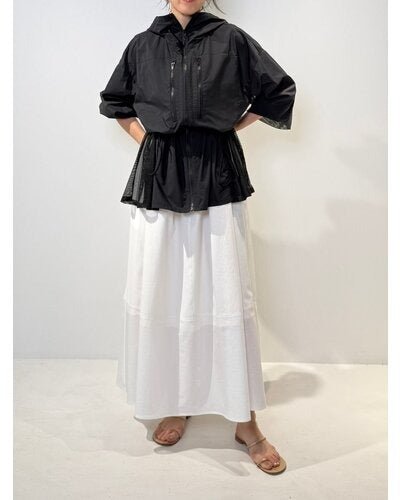 【MEWL 2026 SUMMER COLLECTION】撥水タックプリーツOP - Champdelarose