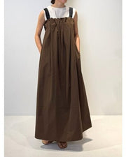 【MEWL 2026 SUMMER COLLECTION】撥水タックプリーツOP - Champdelarose