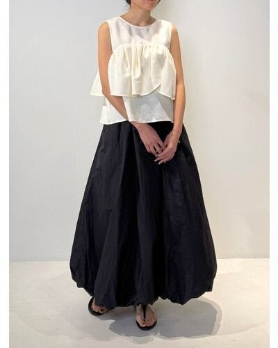【MEWL 2026 SUMMER COLLECTION】ナイロンバルーンSK - Champdelarose