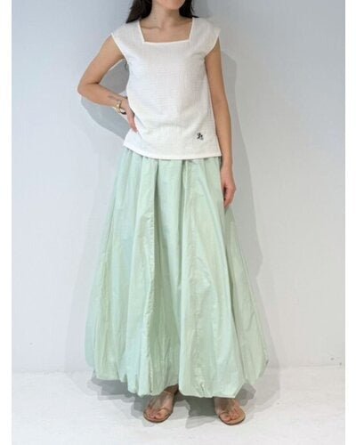 【MEWL 2026 SUMMER COLLECTION】ナイロンバルーンSK - Champdelarose