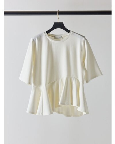 【MEWL 2026 SUMMER COLLECTION】アシメペプラムTOPS - Champdelarose