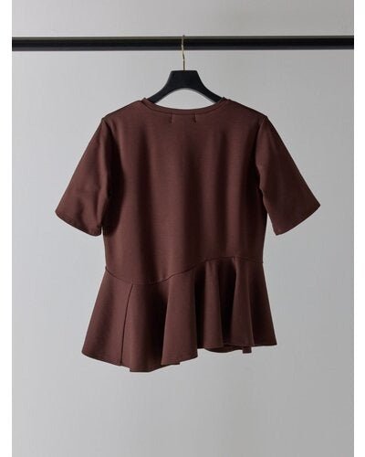 【MEWL 2026 SUMMER COLLECTION】アシメペプラムTOPS - Champdelarose