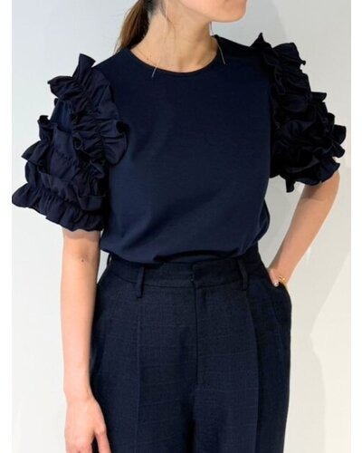 【MEWL 2026 SUMMER COLLECTION】袖コンシャスTOPS - Champdelarose