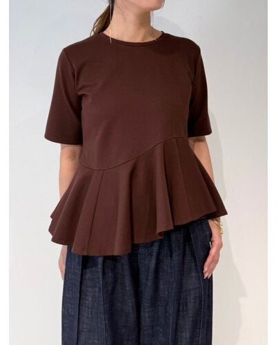 【MEWL 2026 SUMMER COLLECTION】アシメペプラムTOPS - Champdelarose