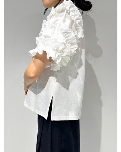 【MEWL 2026 SUMMER COLLECTION】袖コンシャスTOPS - Champdelarose