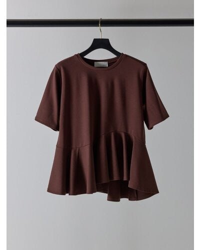 【MEWL 2026 SUMMER COLLECTION】アシメペプラムTOPS - Champdelarose