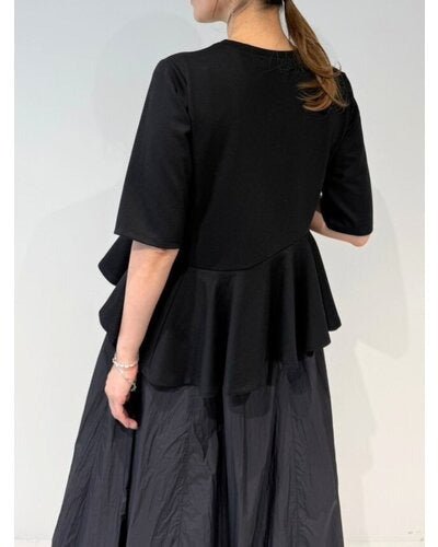 【MEWL 2026 SUMMER COLLECTION】アシメペプラムTOPS - Champdelarose
