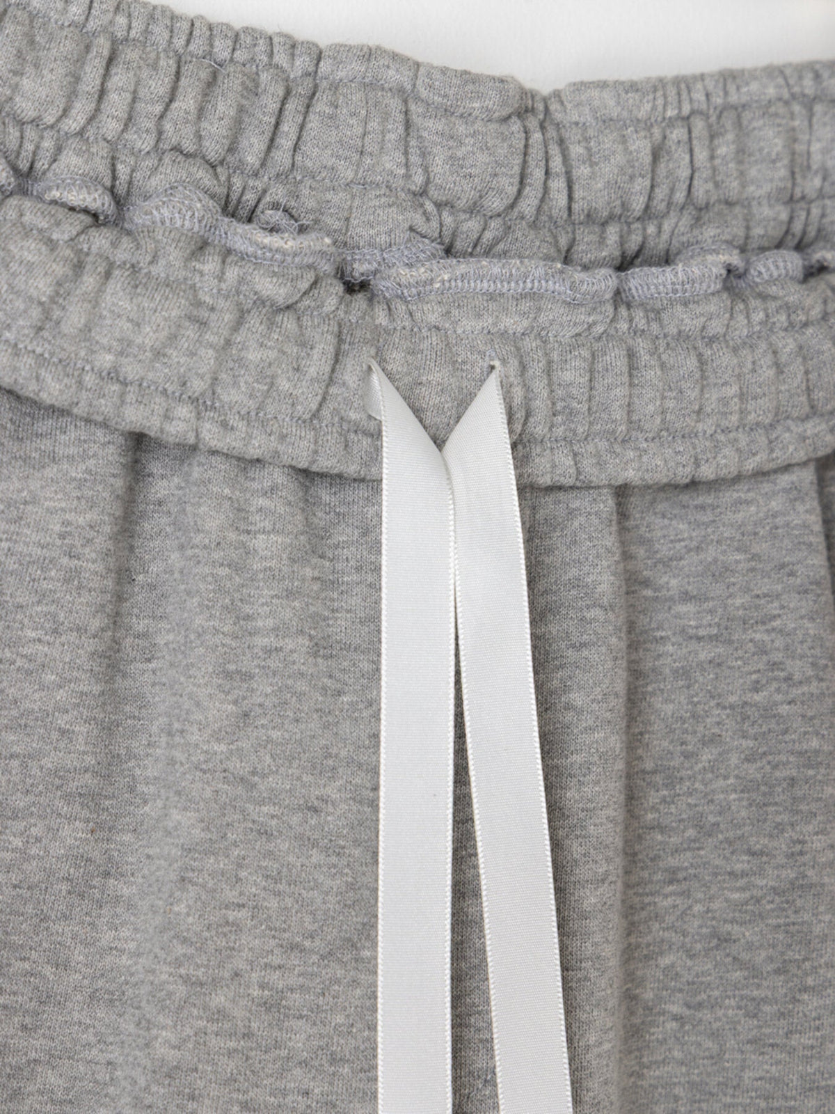 【Mewl 2027 PRE SPRING 】CURVY SWEAT PANTS - 1月中旬頃発送 - Champdelarose