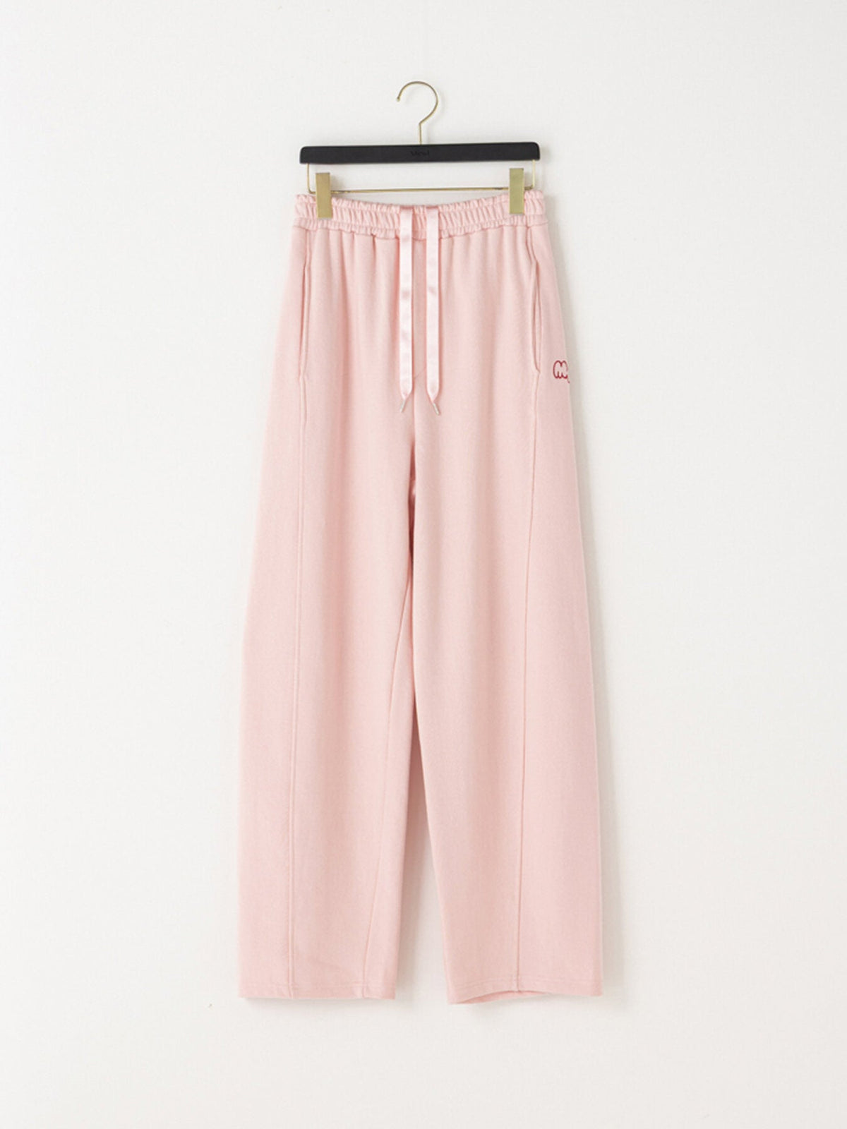 【Mewl 2027 PRE SPRING 】CURVY SWEAT PANTS - 1月中旬頃発送 - Champdelarose