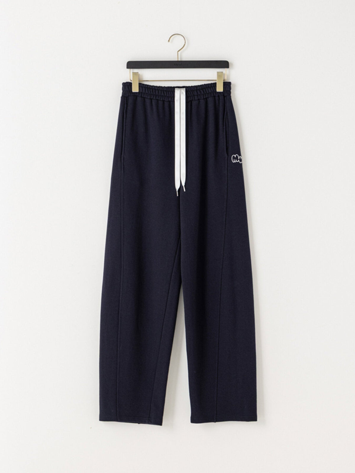 【Mewl 2027 PRE SPRING 】CURVY SWEAT PANTS - 1月中旬頃発送 - Champdelarose