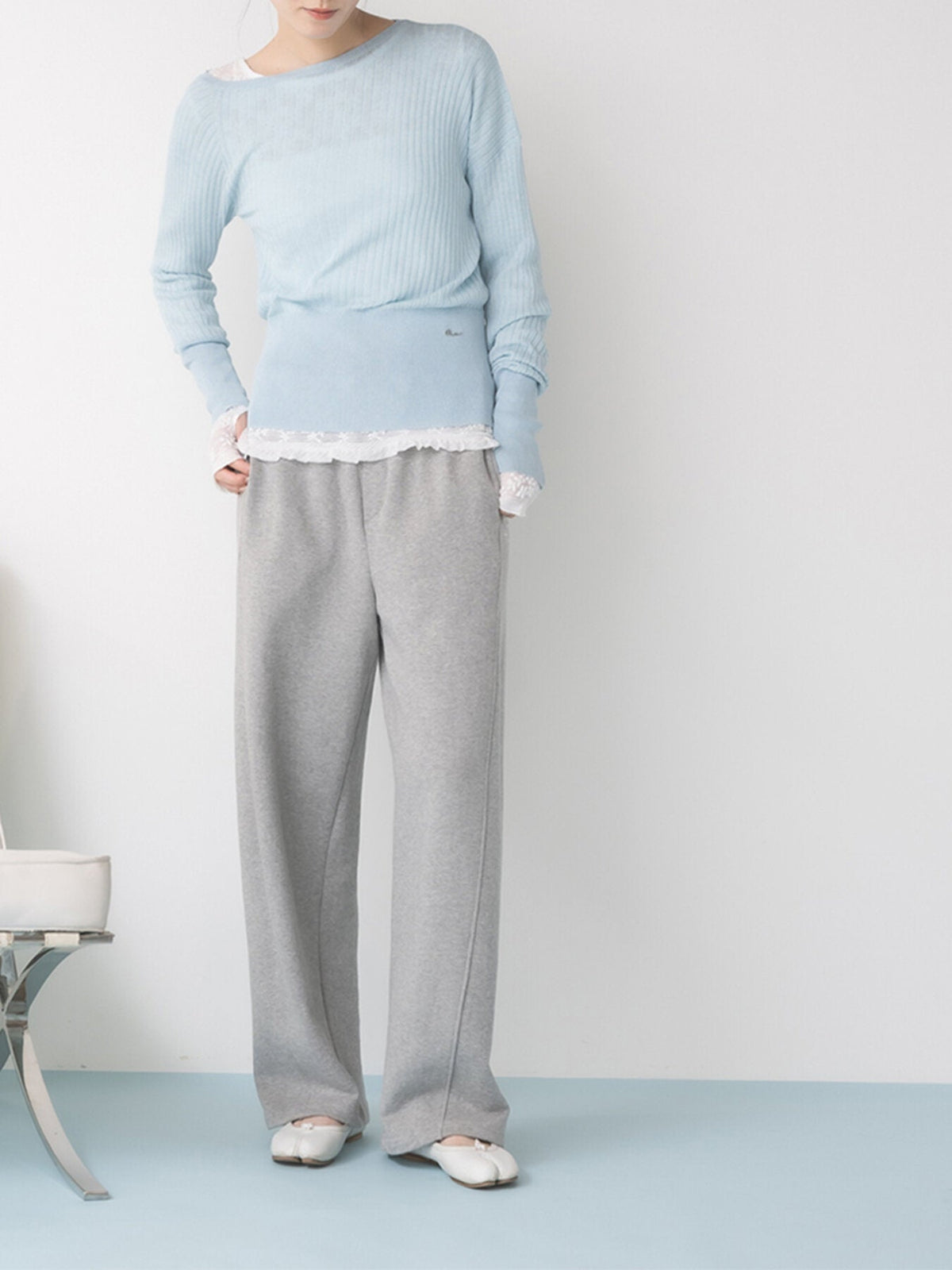 【Mewl 2027 PRE SPRING】ASYMMETRIC TOP - 1月中旬頃発送 - Champdelarose