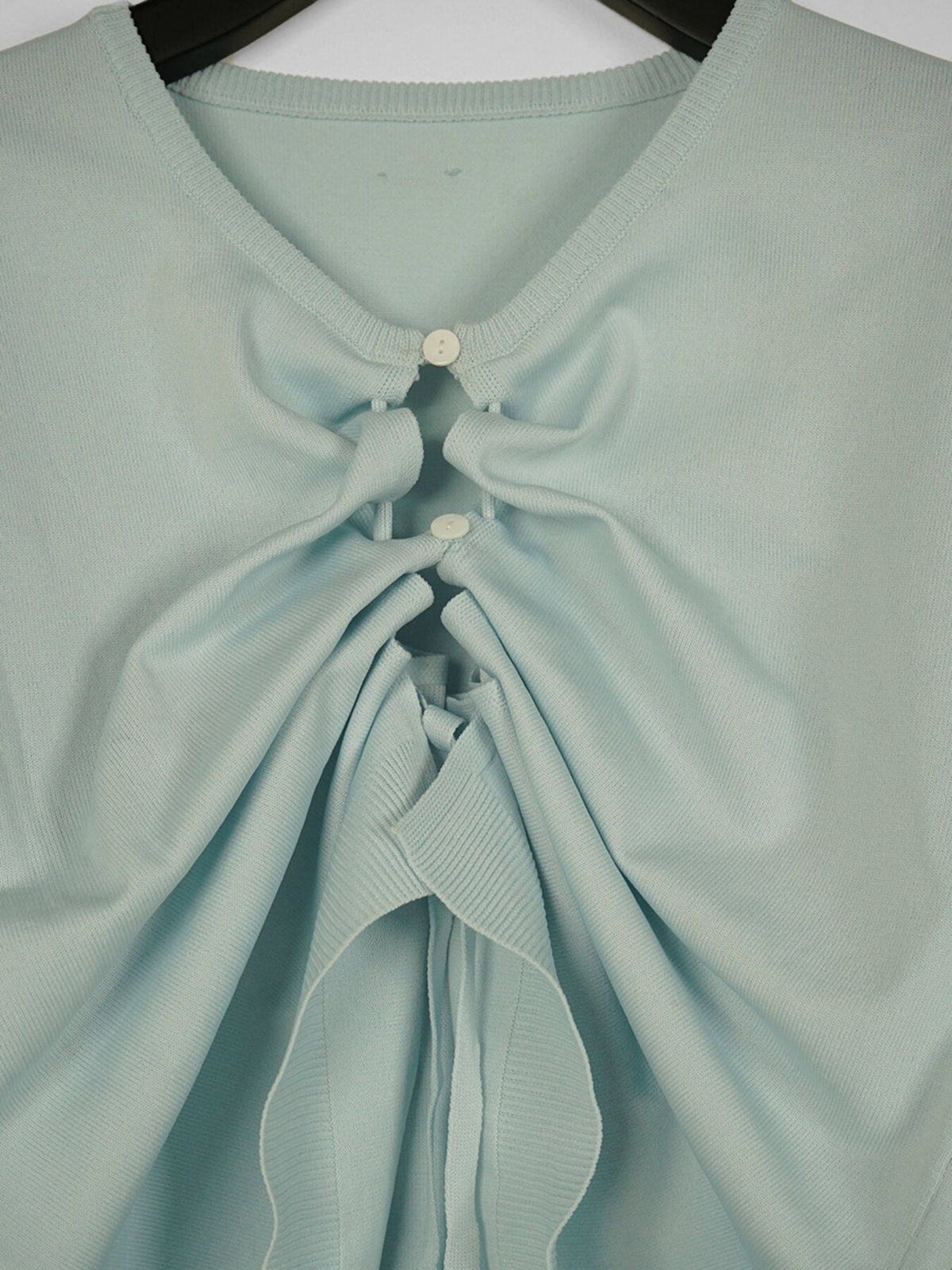 【Mewl 2027 PRE SPRING】DRAWSTRING CARDIGAN - 1月中旬頃発送 - Champdelarose