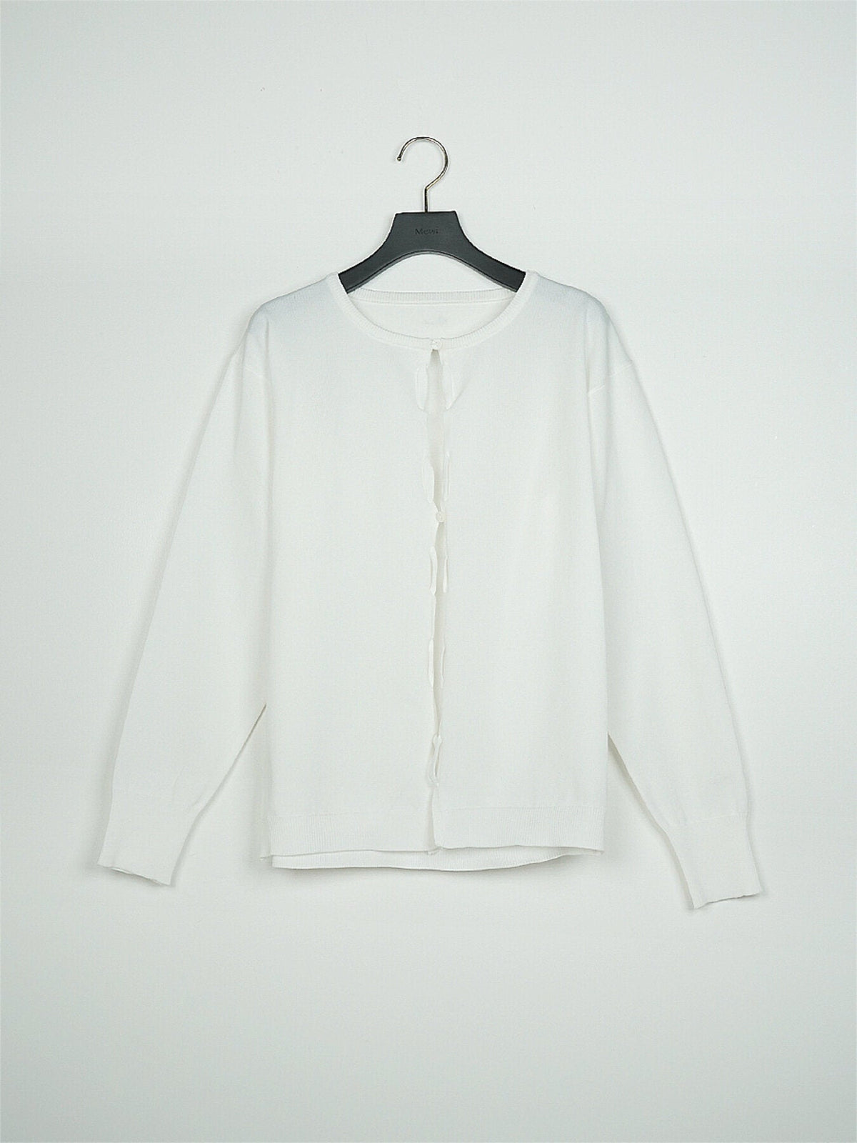 【Mewl 2027 PRE SPRING】DRAWSTRING CARDIGAN - 1月中旬頃発送 - Champdelarose