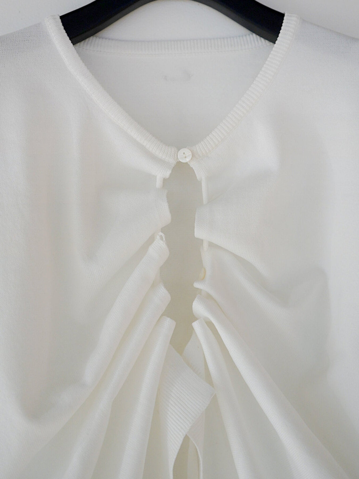 【Mewl 2027 PRE SPRING】DRAWSTRING CARDIGAN - 1月中旬頃発送 - Champdelarose