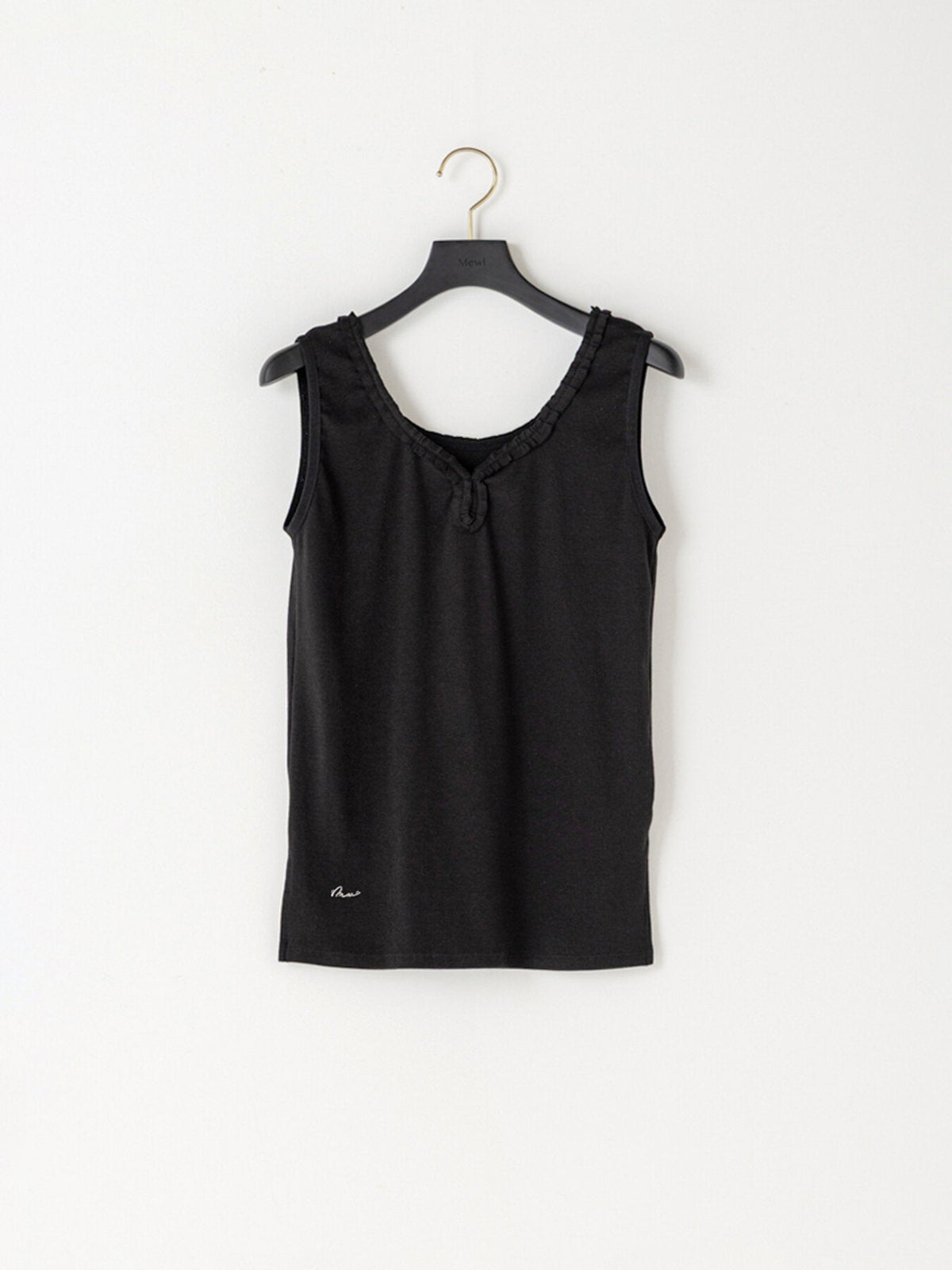 【Mewl 2027 PRE SPRING】FRILL TANK TOP - 1月中旬頃発送 - Champdelarose