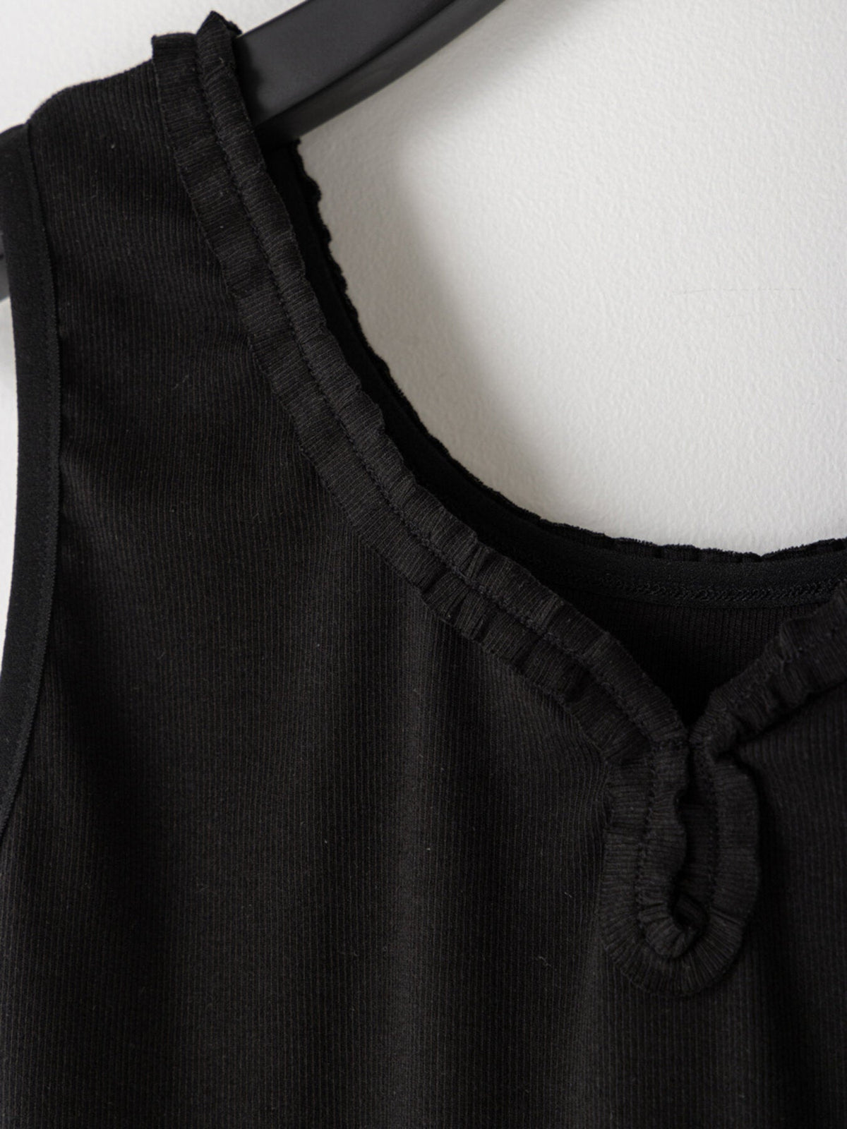 【Mewl 2027 PRE SPRING】FRILL TANK TOP - 1月中旬頃発送 - Champdelarose