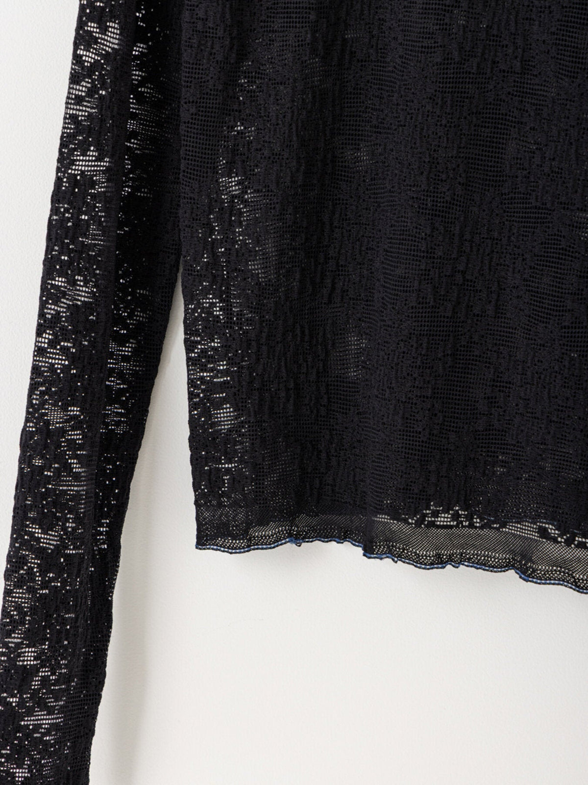 【Mewl 2027 PRE SPRING】LACE LONG SLEEVE TOP - 1月中旬頃発送 - Champdelarose