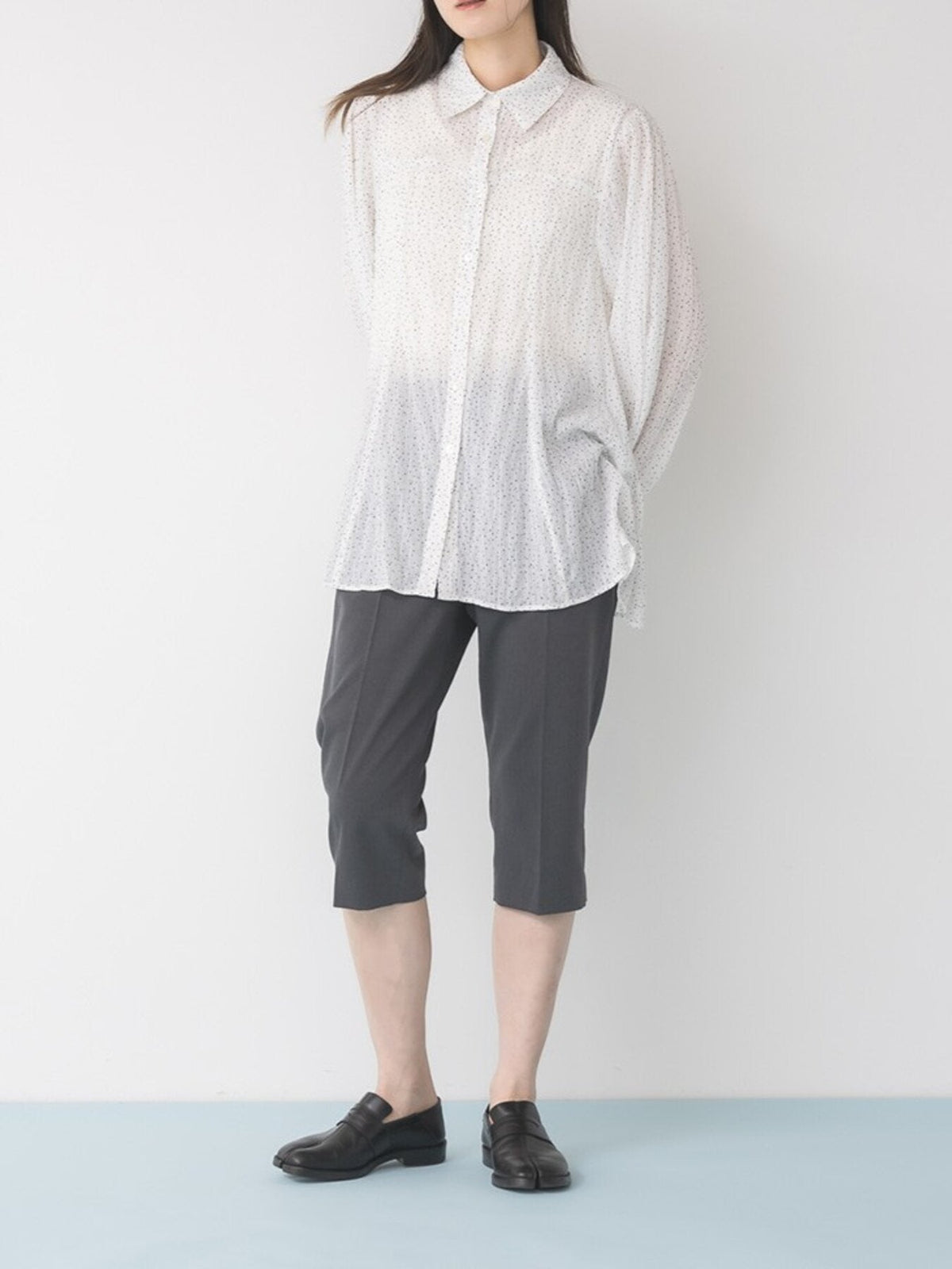 【Mewl 2027 PRE SPRING】LOOSE CAPRI PANTS - 1月中旬頃発送 - Champdelarose