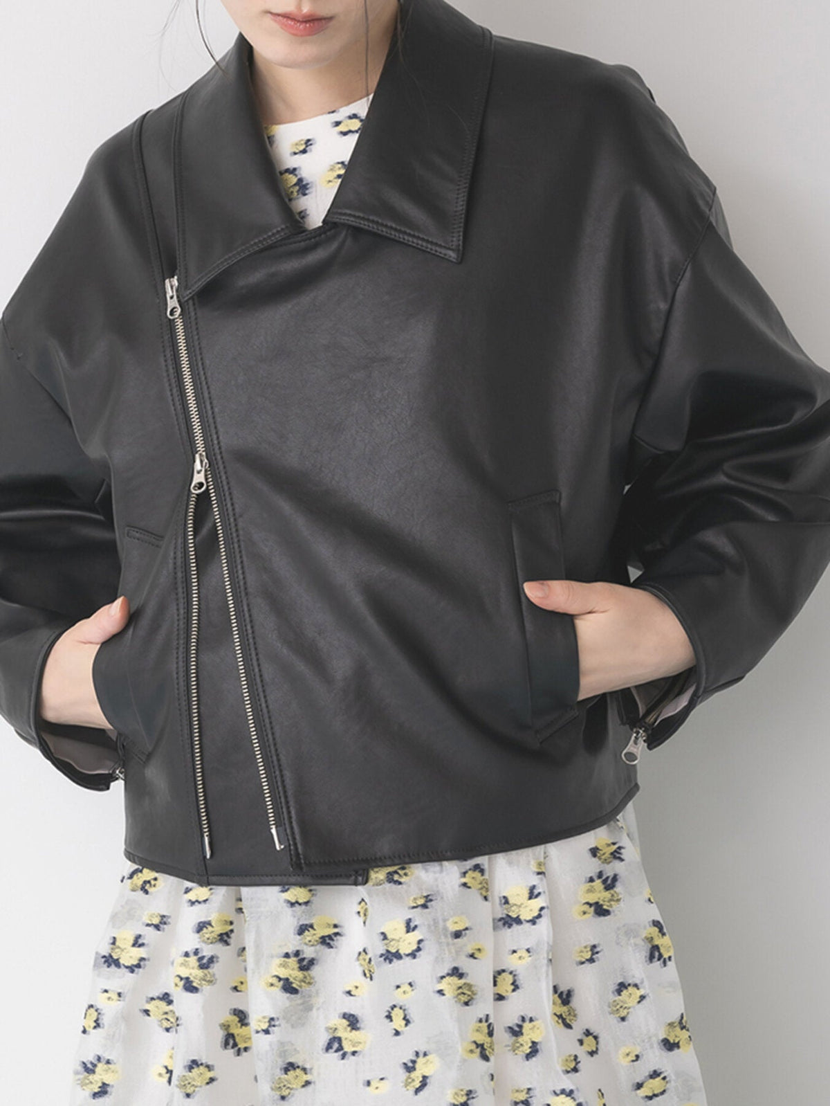【Mewl 2027 PRE SPRING】RIDER JACKET - 1月中旬頃発送 - Champdelarose