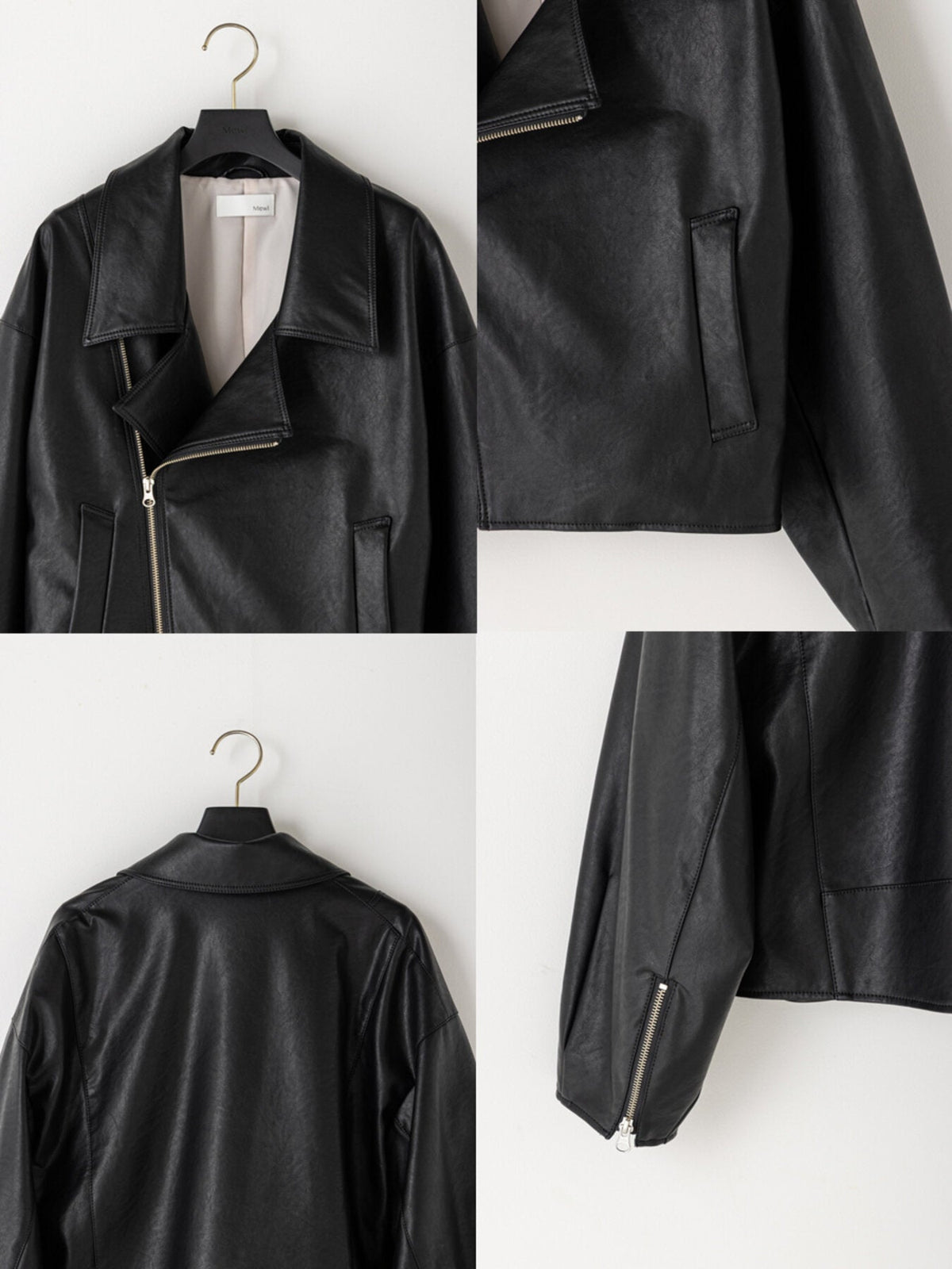 【Mewl 2027 PRE SPRING】RIDER JACKET - 1月中旬頃発送 - Champdelarose