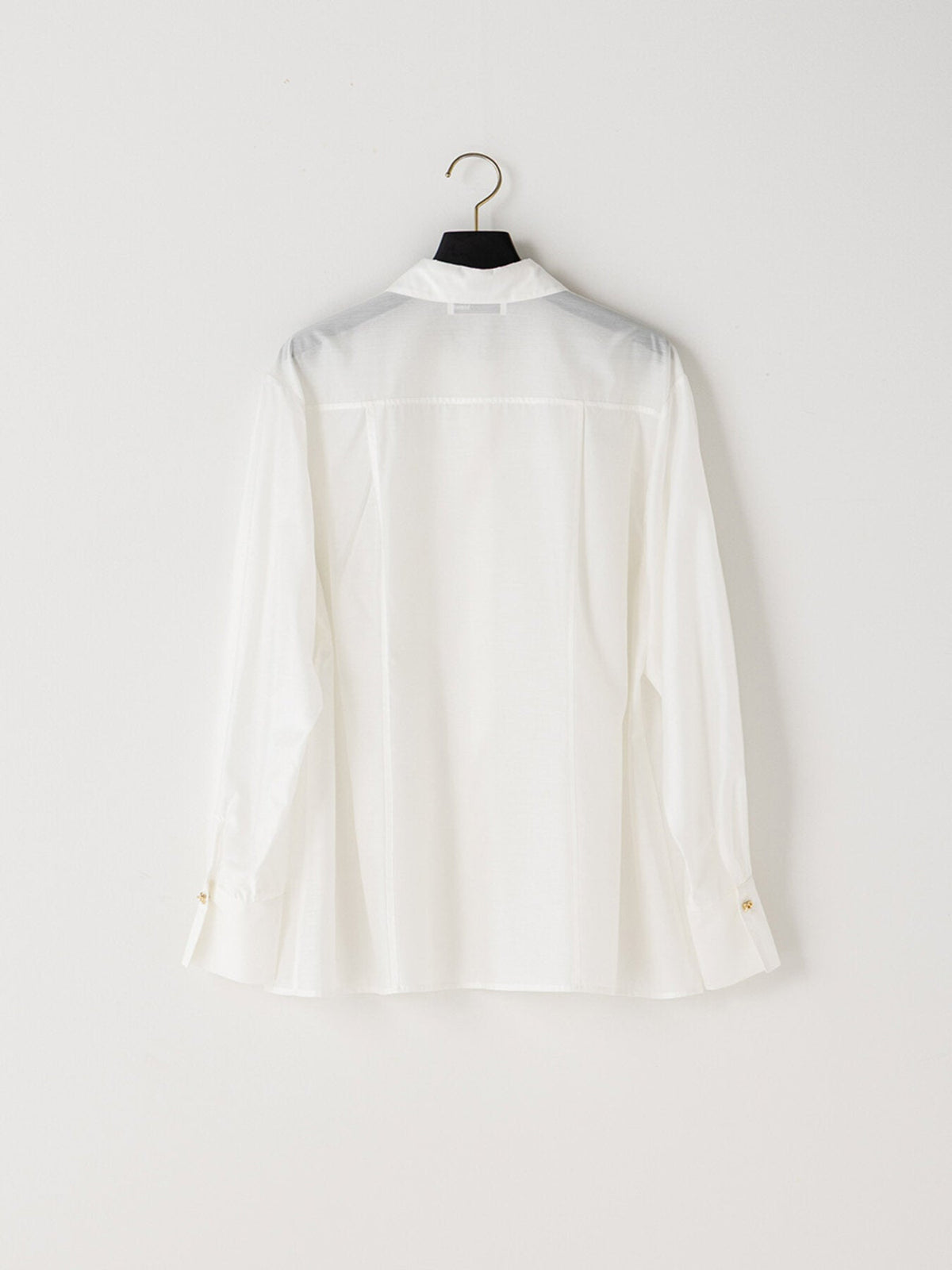 【Mewl 2027 PRE SPRING】】SHEER CURVY SHIRT - 1月中旬頃発送 - Champdelarose